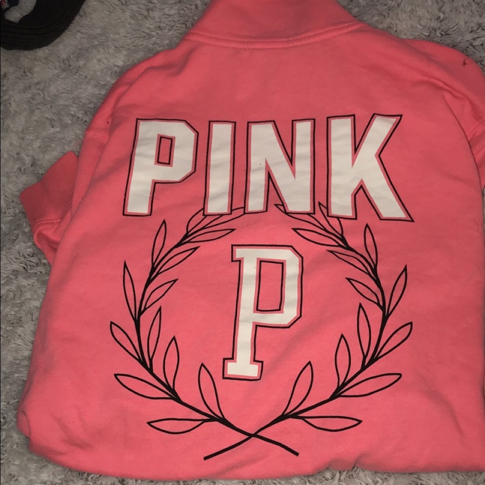 Pink hoodie